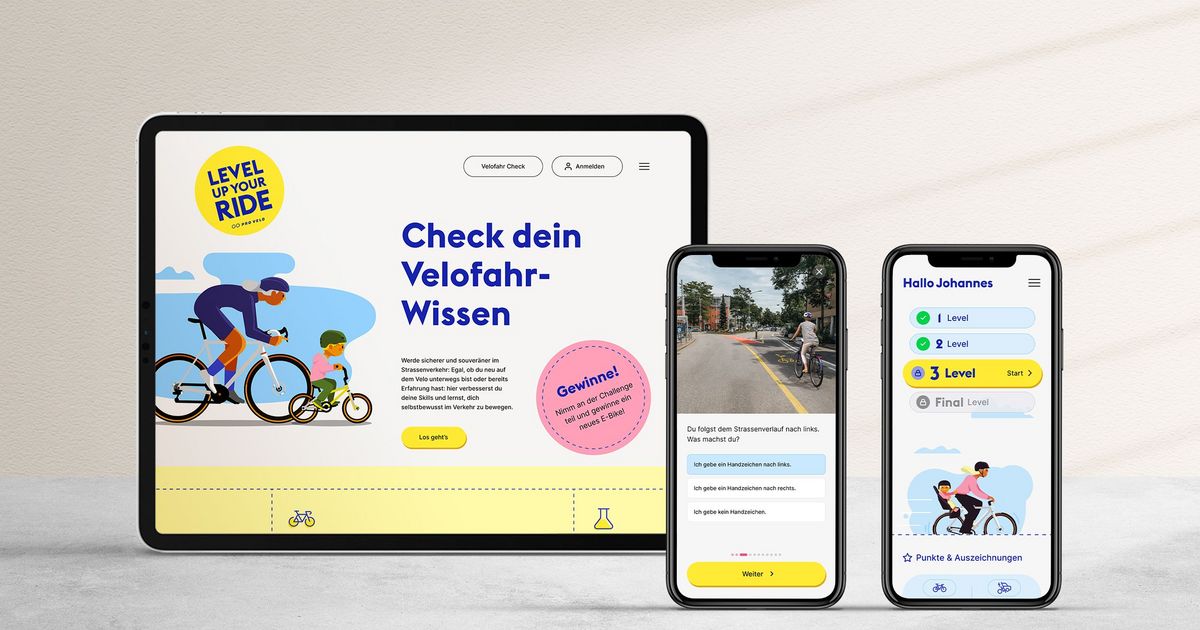 LEVEL UP YOUR RIDE – Pro Velo Schweiz